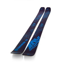 ski paire bleu